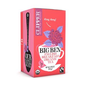 תה שחור אורגני  ENGLISH BREAKFAST-BIG BEN 