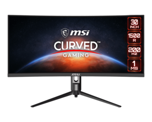 מסך גיימינג קעור - MSI Optix MAG301CR2 CUVERD 30" 200HZ