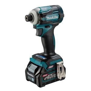 מברגת אימפקט נטענת בראשלס + 2 סוללות 40V 4Ah מבית MAKITA 