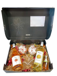 מארז סלע לבן+ רוזה