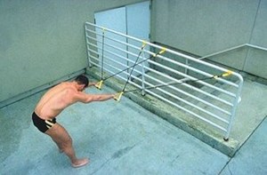 גומי לאימון יבש סגנון חזה ירוק בינוני