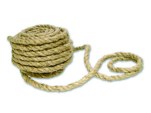 חבל טיפוס ומשיכה טבעי סיזל 32 מ"מ - מחיר למטר