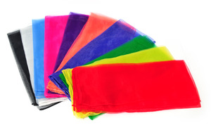 מטפחת נופש משי איכותי 66/66 ס"מ (10) PACE