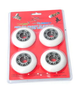 סט 4 גלגלים רולר בלייד 76 מ"מ