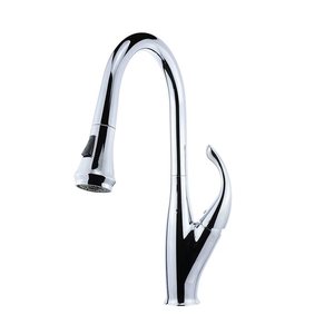 ברז מטבח נשלף גבוה שני מצבים ניקל 