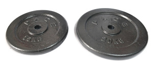 משקולת ברזל (צלחת) 20 ק"ג