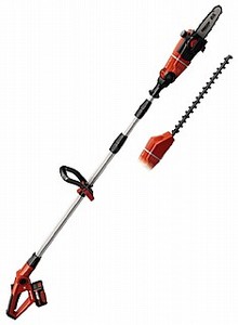 גוזם/משור טלסקופי נטען 2 ב-1 מבית EINHELL 