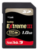 SANDISK SD EXTREME III 1GB סנדיסק