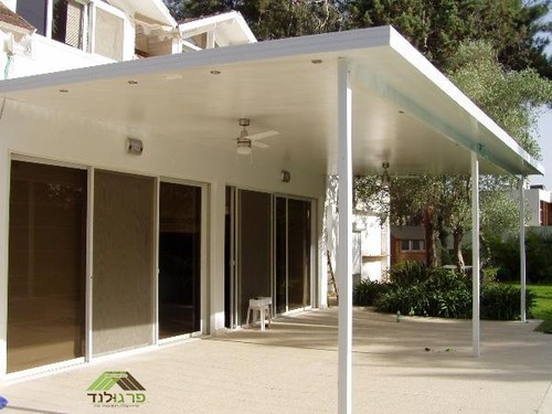 גג פאנל אלומיניום מבודד