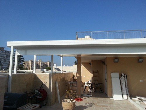 גג פאנל אלומיניום מבודד