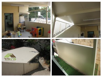 גג פאנל אלומיניום מבודד