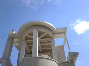 גג פאנל אלומיניום מבודד מעוצב בצורה עגולה