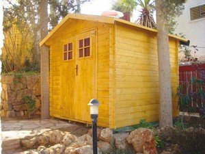 מחסן עץ  פיני 210*210 ס"מ 