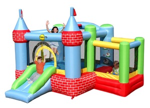 מתקן טירה משולב עם בריכת כדורים 9112 Happy hop