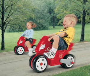 אופנוע רכיבה Step 