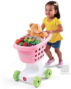 עגלת סופר ורודה Step 