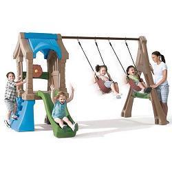 מתקן פעילות נדנדות ומגלשה Step 