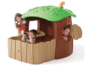 בית דמוי עץ כולל אביזרים לחקר הטבע Step 