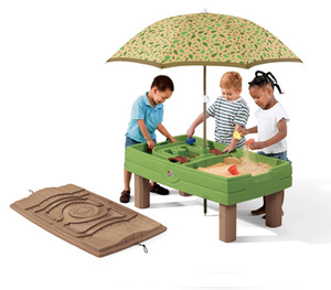 שולחן פעילות חול ומים Step 