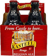  בירה Kasteel Rouge - קסטיל רוז' 330 מ"ל (6 בקבוקים)