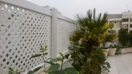 יחידת קיט גדרות P.V.C - רוחב מודול רצוי 200 ס