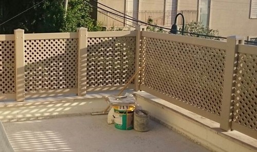 יחידת קיט גדרות P.V.C - רוחב מודול רצוי 200 ס