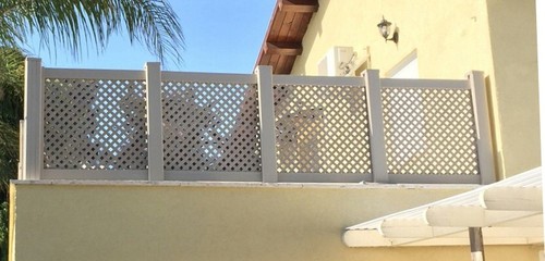 יחידת קיט גדרות P.V.C - רוחב מודול רצוי 200 ס