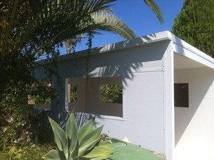 חנייה גראז מפאנל אלומיניום