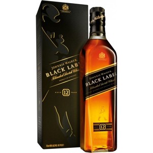 וויסקי Johnnie Walker Black Label - ג'וני ווקר שחור 750 מ"ל (מחיר ל 100 מ"ל - 14.5 ש"ח)