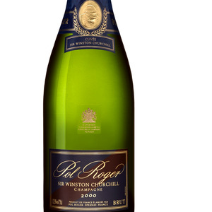 שמפניה פול רוג'ר ווינסטון צ'רצ'יל 2000 (מחיר ל 100 מ"ל - 220 ש"ח)