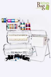 מתקן תוספת לתליית מתקני נייר וצלופן