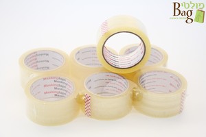 סלוטייפ אקרילי שקוף 2" 120 מטר (6 יחידות)