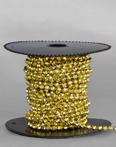 סרט יהלומים זהב/כסף 4מ"מ