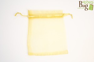 שקיות אורגנזה 10/15 זהב (100 יח')