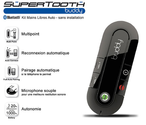 דיבורית לרכב Supertooth Buddy