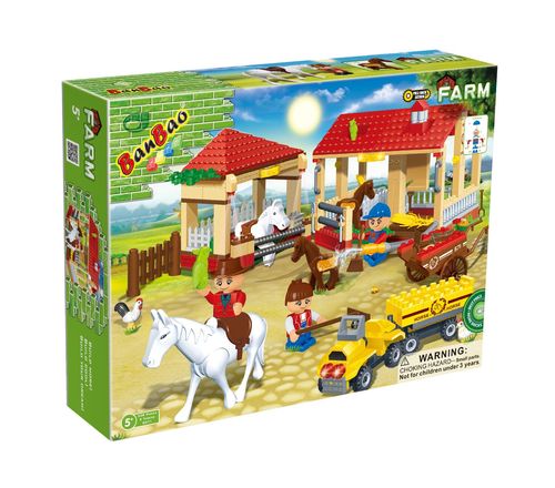 סוסים באורווה 