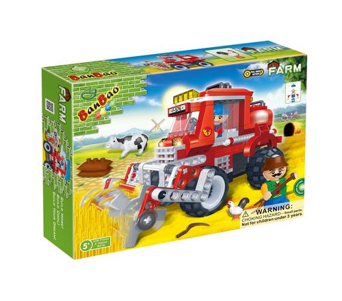 טרקטור אדום