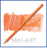 עפרון אקוורל בודד אלברט דירר Albrecht Durer Watercolor 113 orange glaze פאבר קסטל