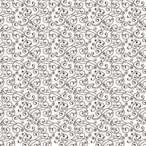 טפט תבנית עיטורים מסולסלים