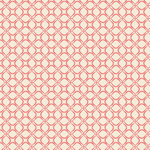 טפט מעויינים מעוגלים - אדום