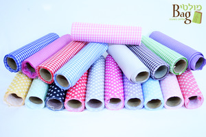 ראנר פרחים כותנה 20 ס"מ (5 מ')