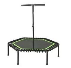 טרמפולינה משושה עם רצועות בנג'י + ידית HI BOUNCE 50-LFX