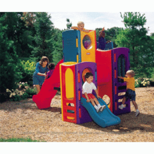 מתקן ענק מגלשות וטיפוס 4370 ליטל טייקס - 