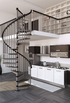 מדרגות להרכבה עצמית מדגם: ITALY לולייני לפנים הבית החל מ 10,333 ש